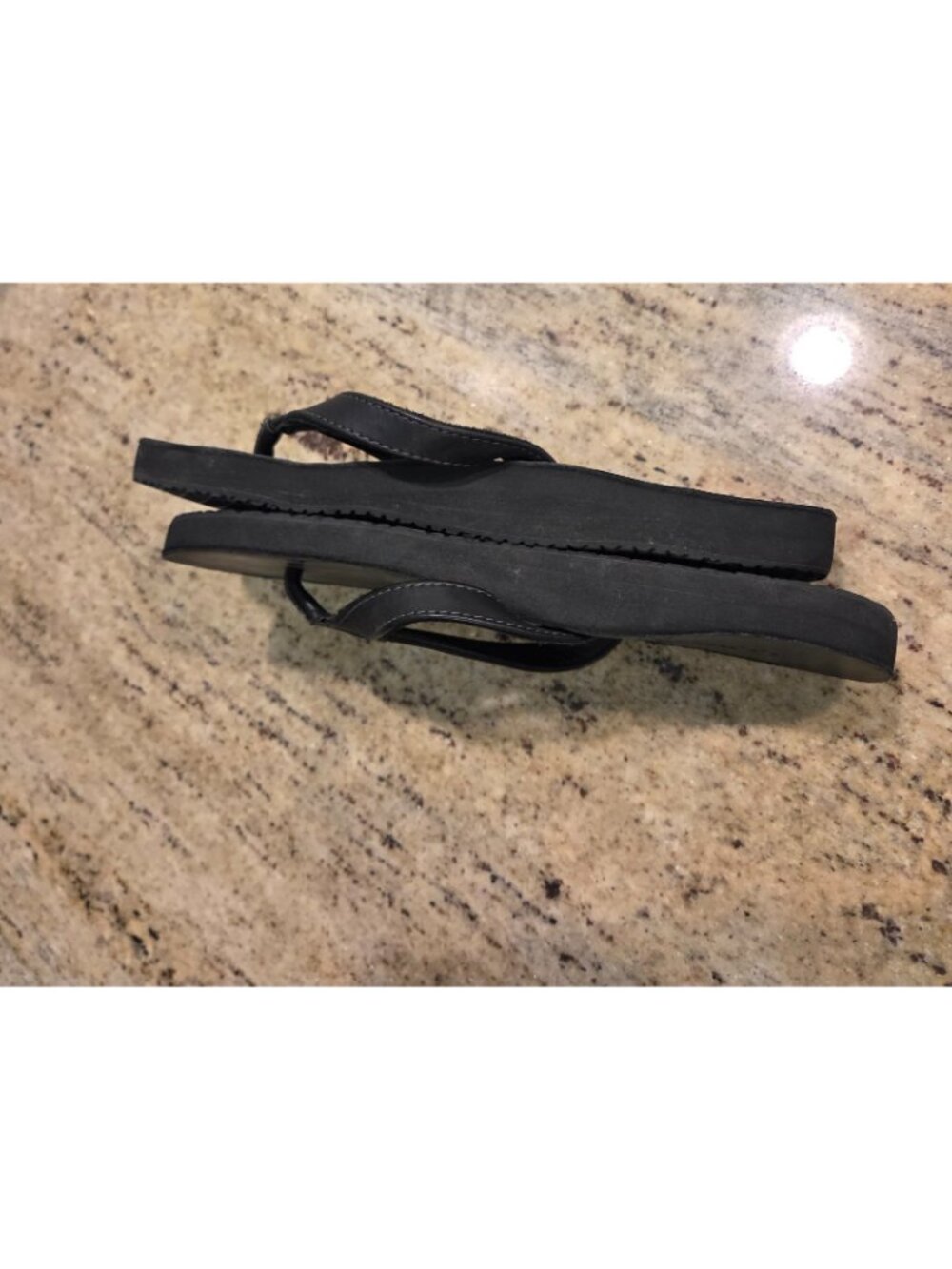 LL Bean Women’s Size 8 Black Flop Flops 275038 - Picture 9 of 12